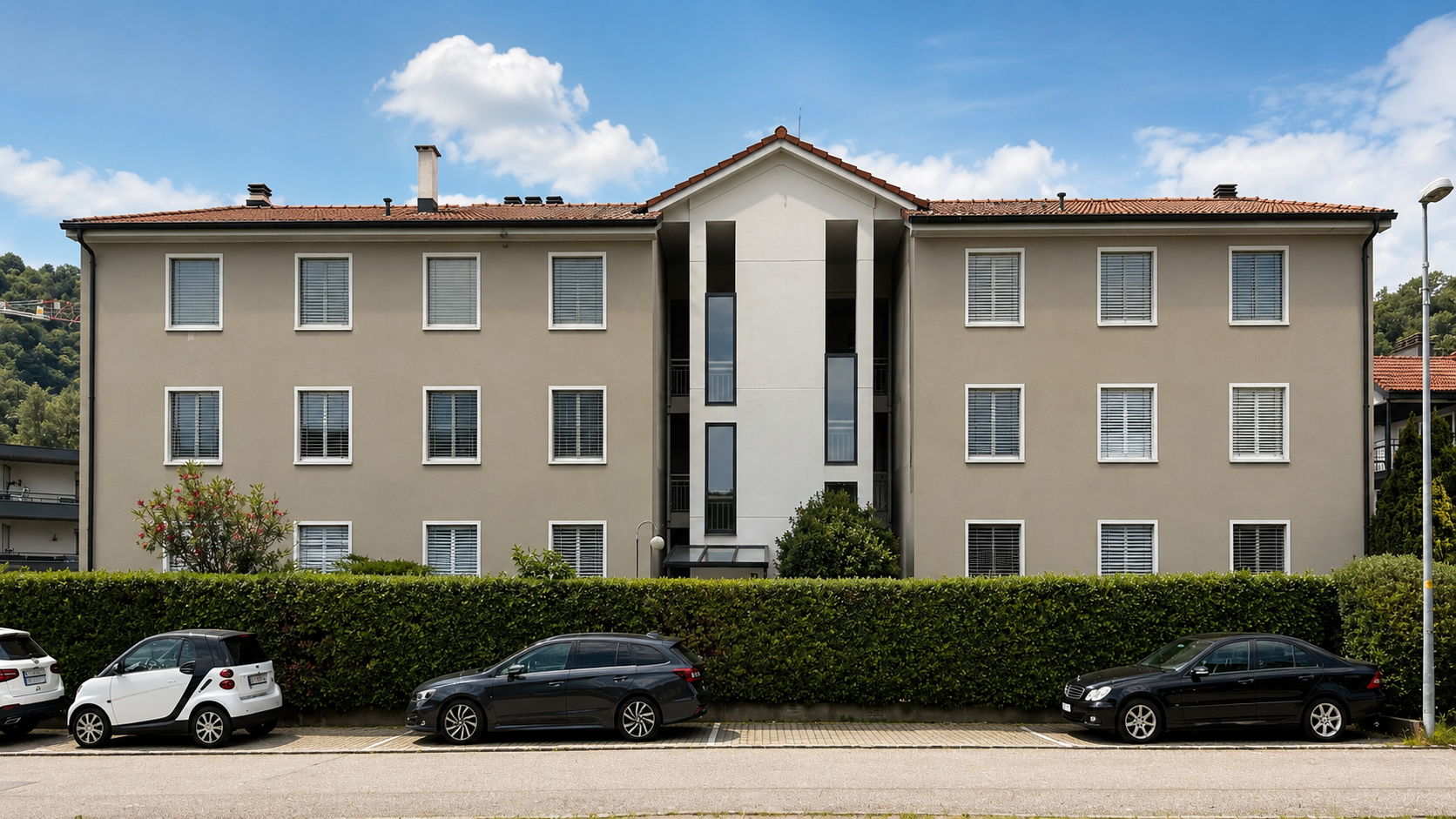 Residenza Pambio-Noranco - facciata riqualificata