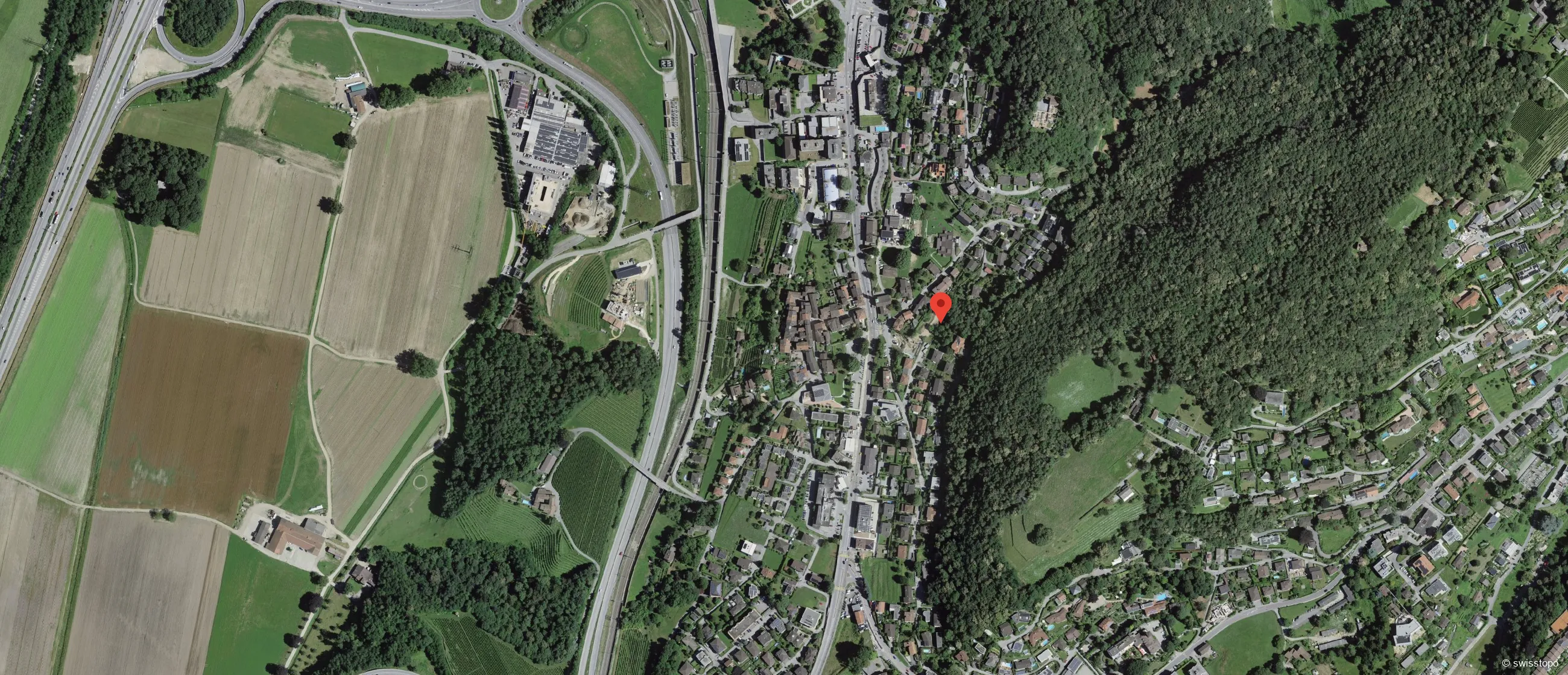 Mappa di Nuovi Orizzonti - Via Regina, Vezia